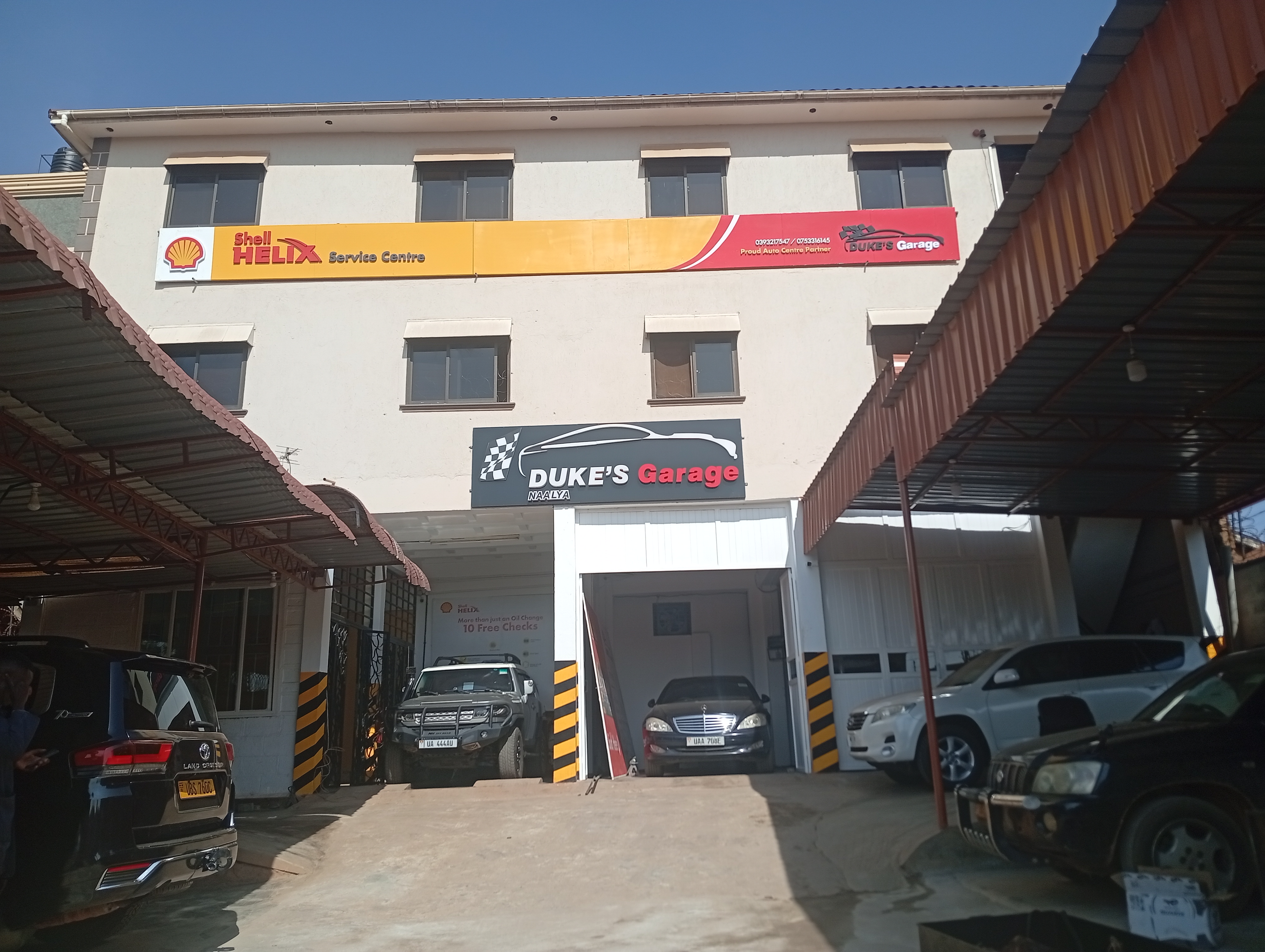 Duke's Garage Modern Workshop Interior